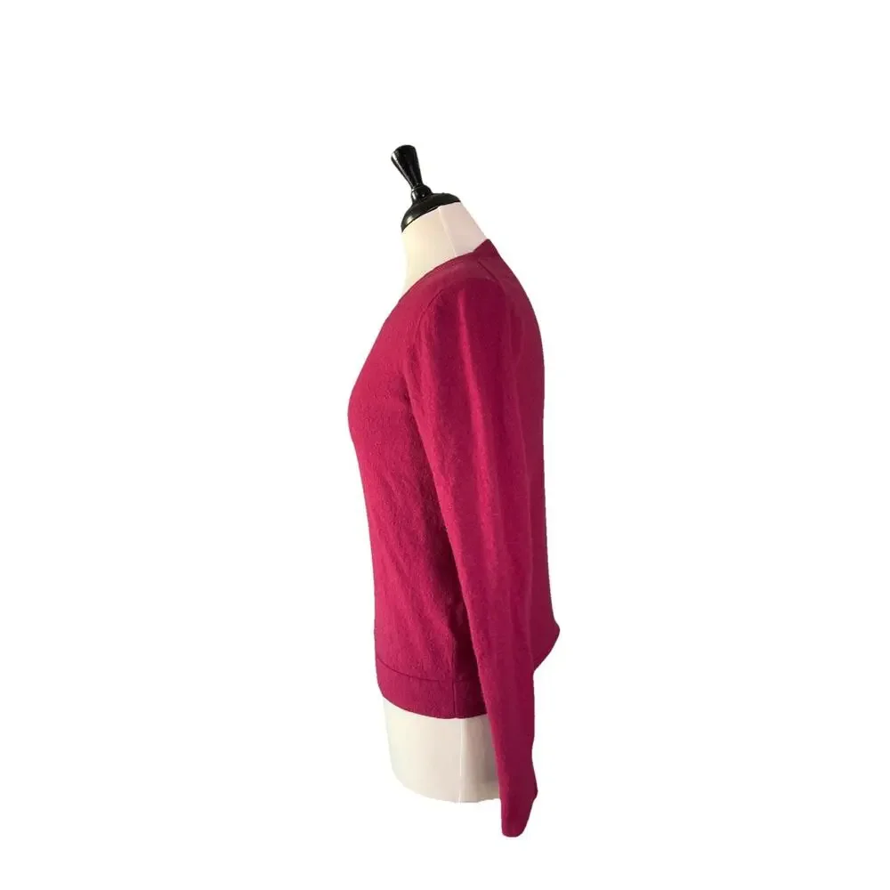 J. Crew Red Crewneck Long Sleeves Women’s Pullover Sweater Medium